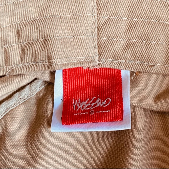 NWOT Mossimo Tan with Black Trim Bucket Hat One Size Fits All  Unisex, Sun Hat - Picture 4 of 5